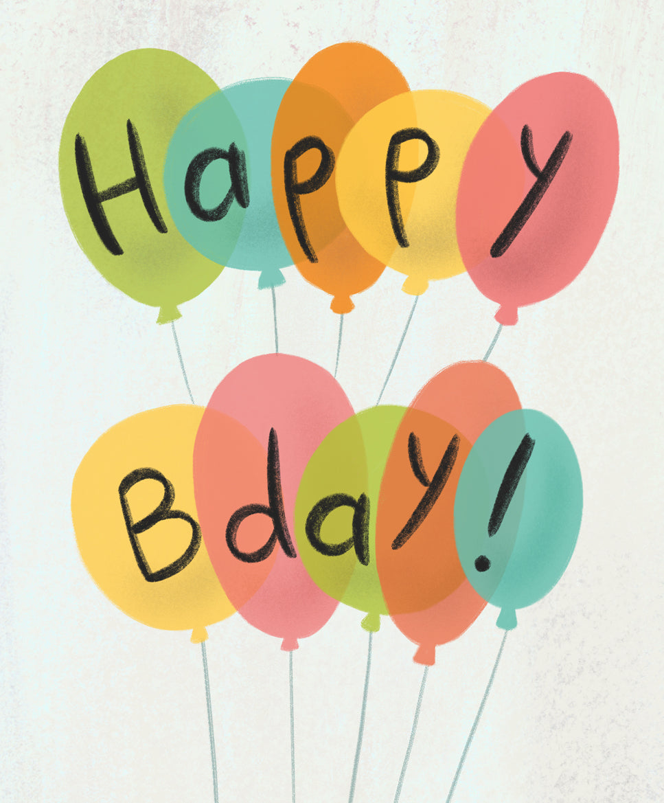B-Day Balloons (Sale)