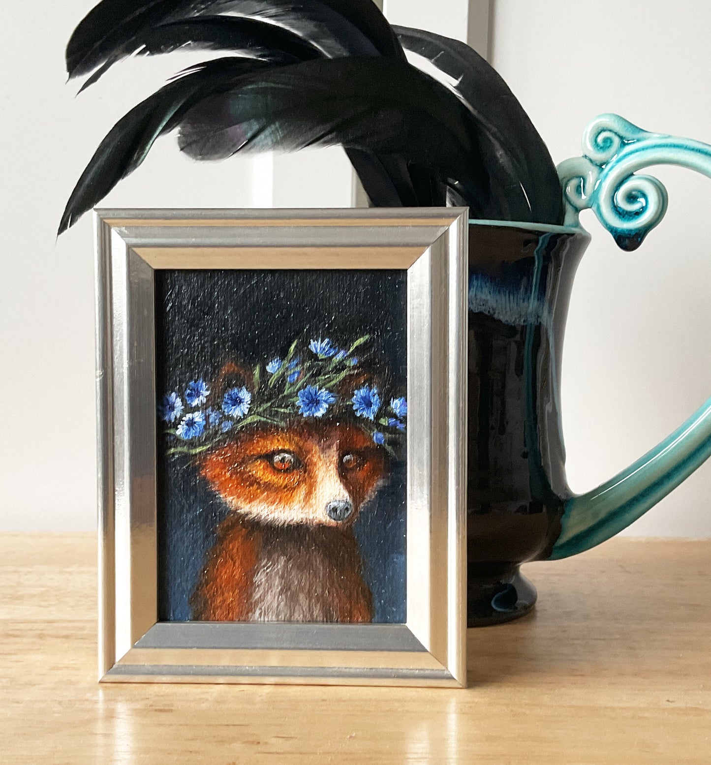 Corn Flower Fox