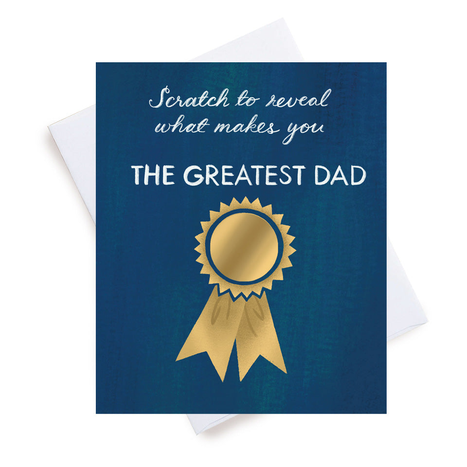 Scratch To Reveal The Greatest Dad
