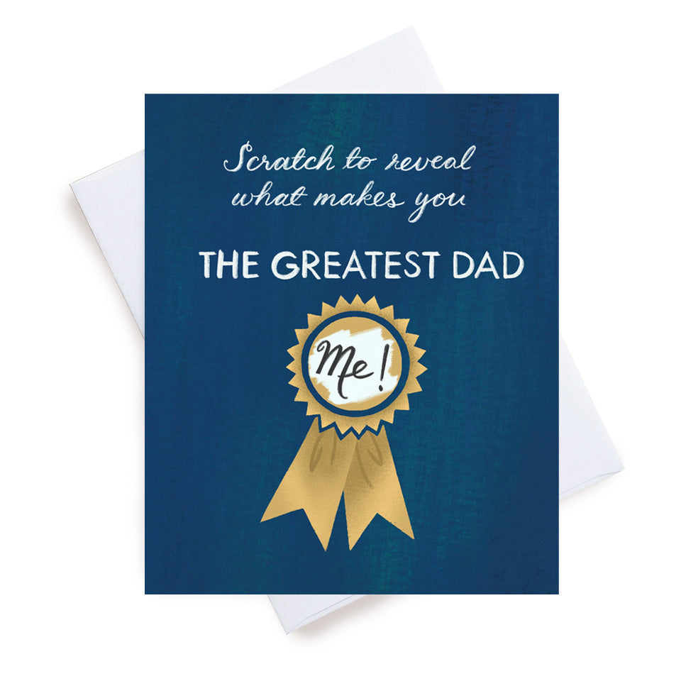 Scratch To Reveal The Greatest Dad