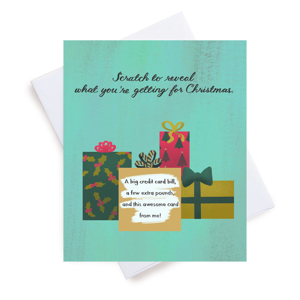 Scratch To Reveal - What Your Getting For Christmas
