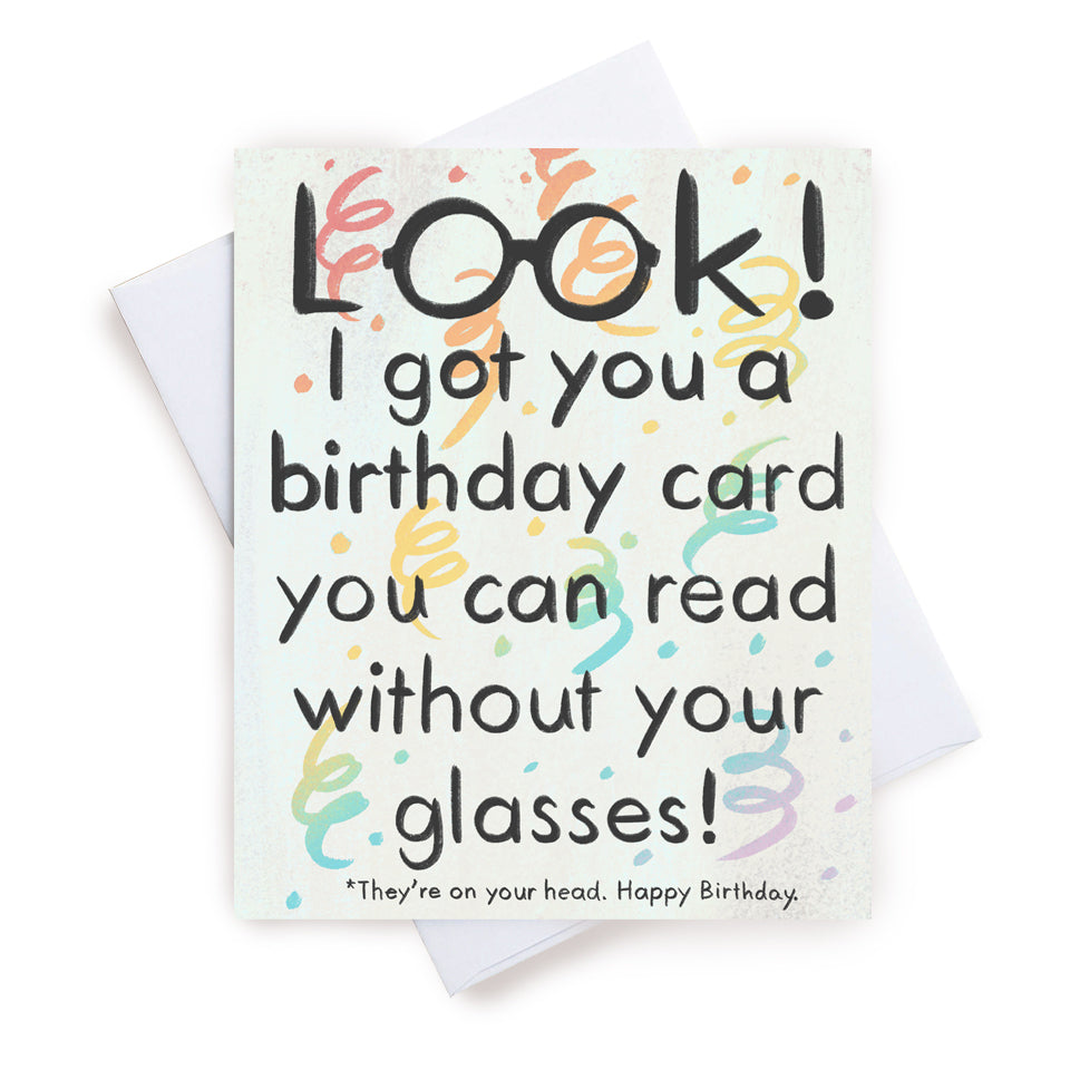 Birthday Glasses (Sale)