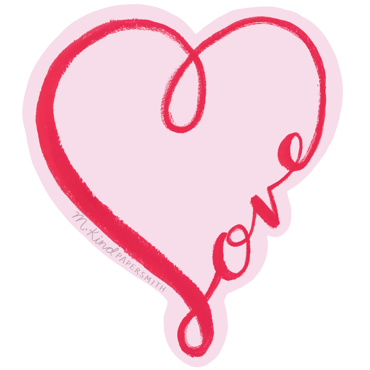 Love Heart Sticker