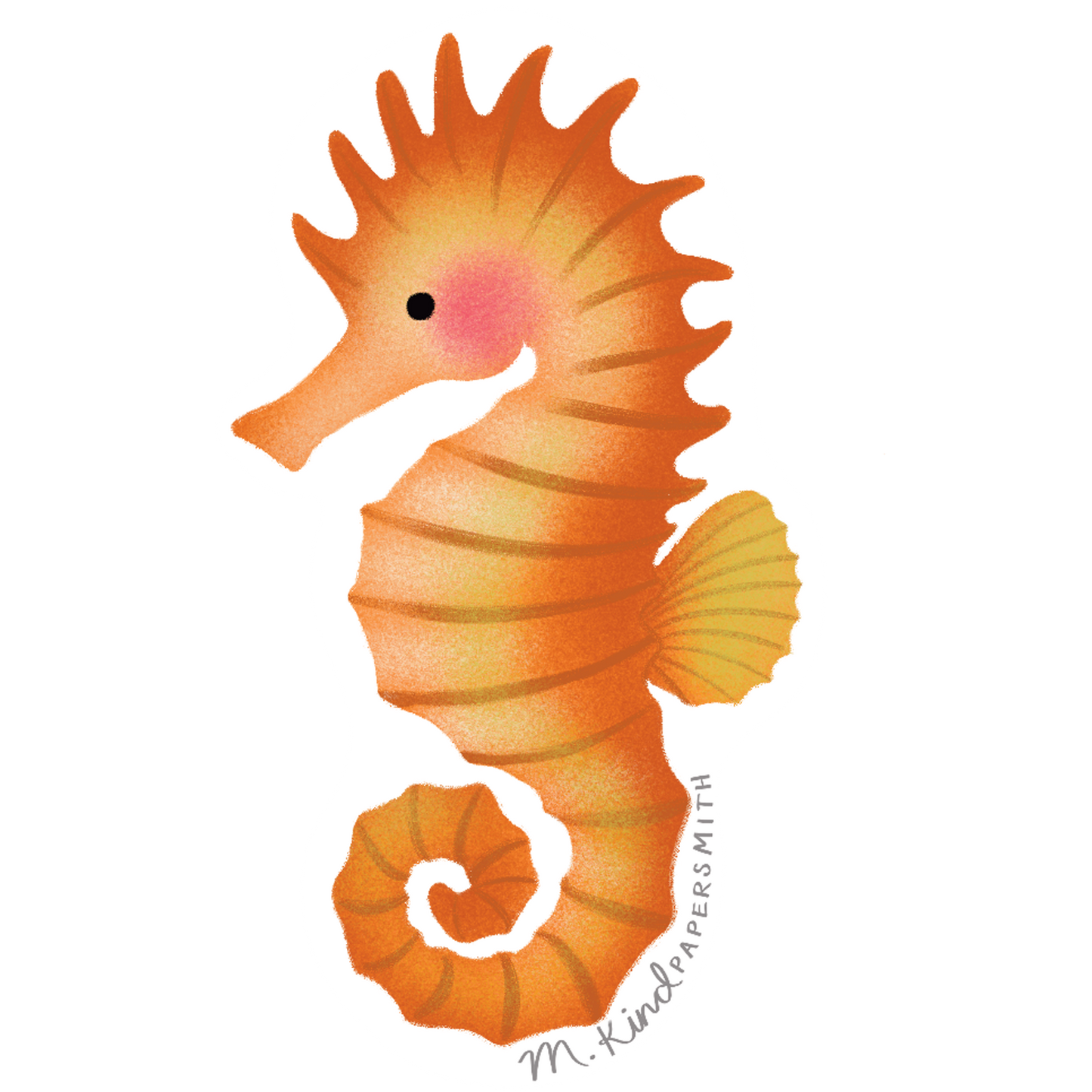Seahorse Sticker
