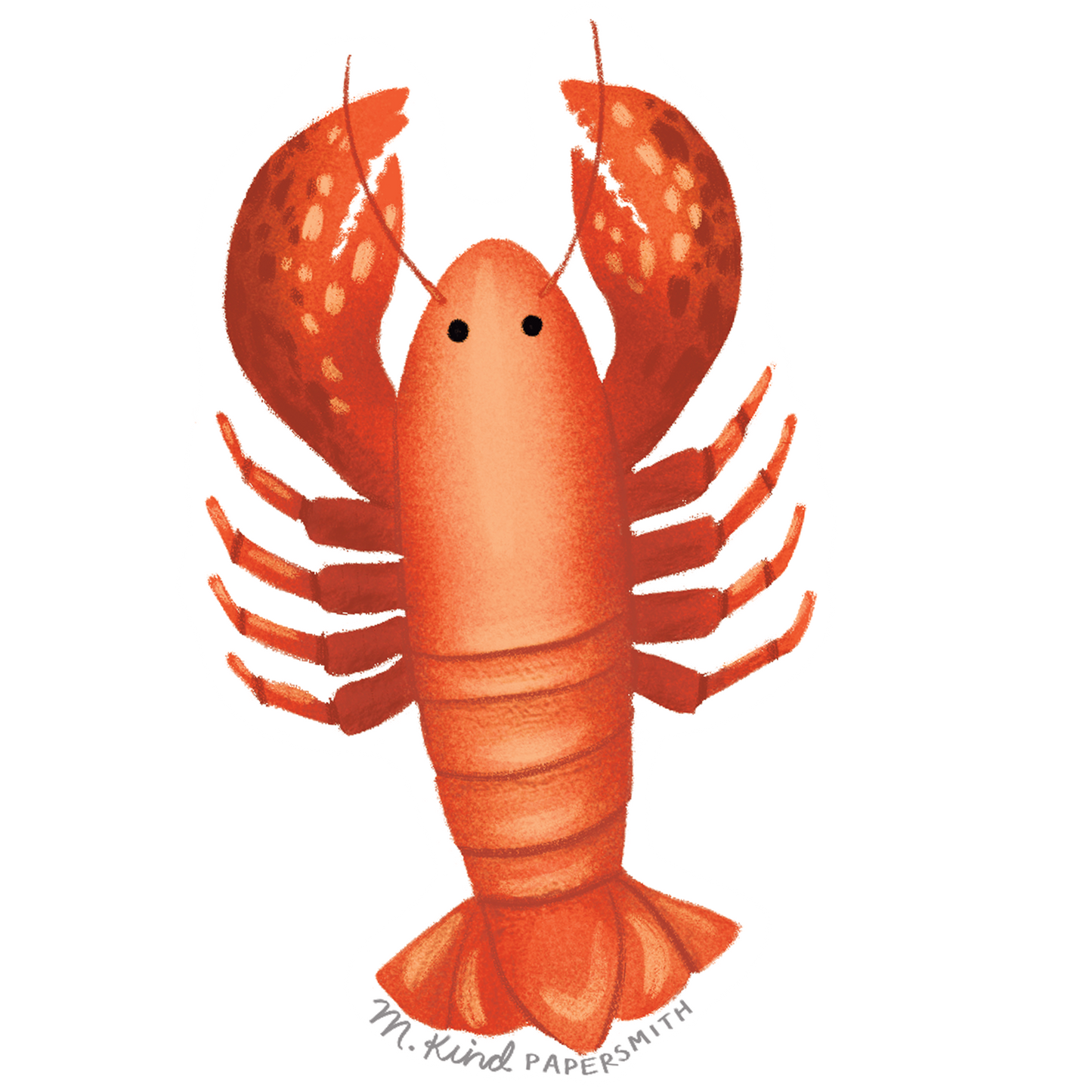 Lobster Sticker