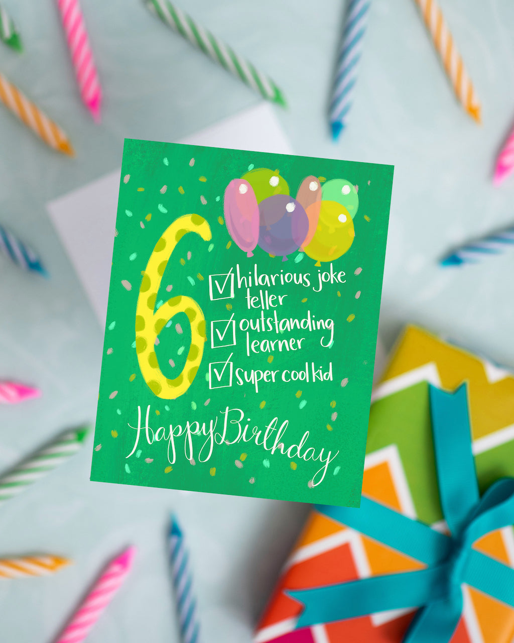 Happy Birthday List Age 6