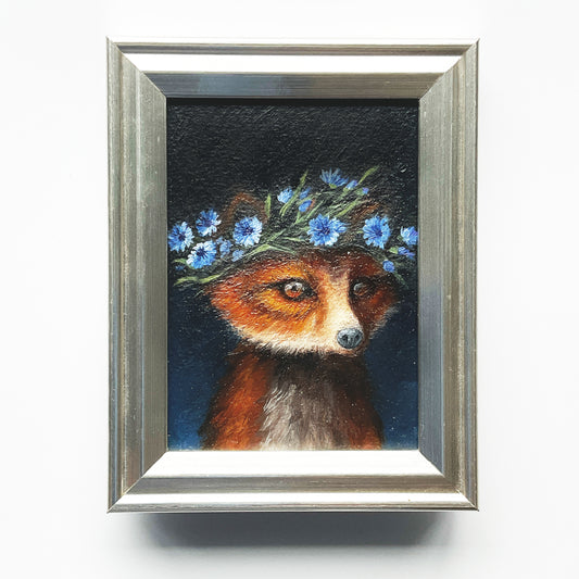 Corn Flower Fox