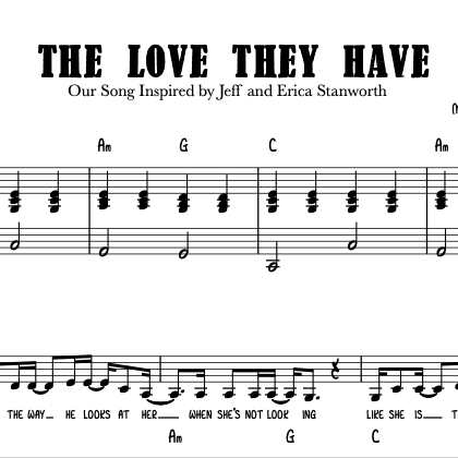 The Love They Have Sheet Music