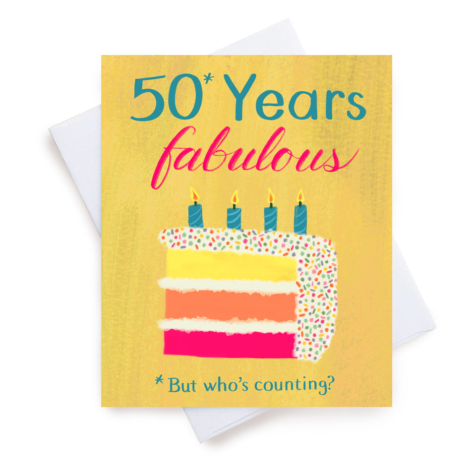 50 Years Fabulous Birthday