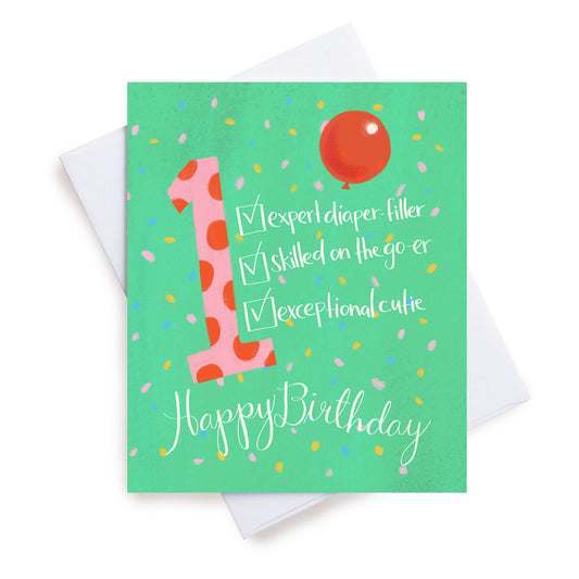 Happy Birthday List Age 1