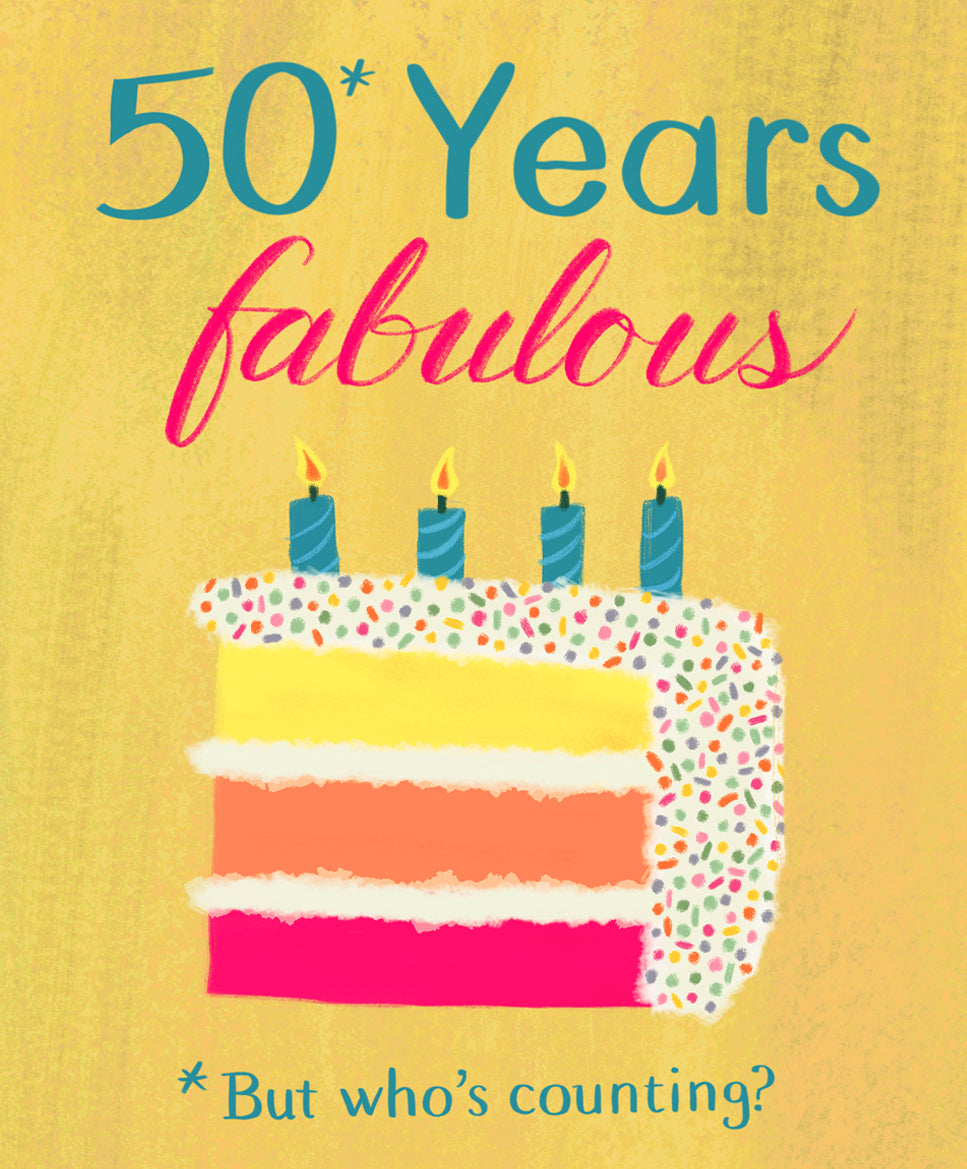 50 Years Fabulous Birthday