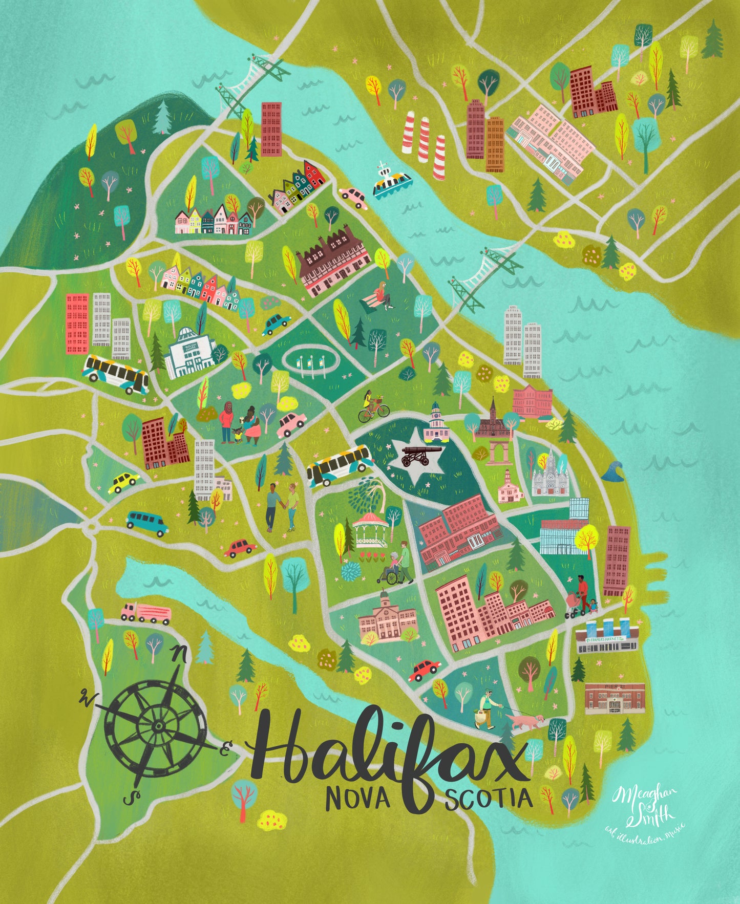 Halifax Map