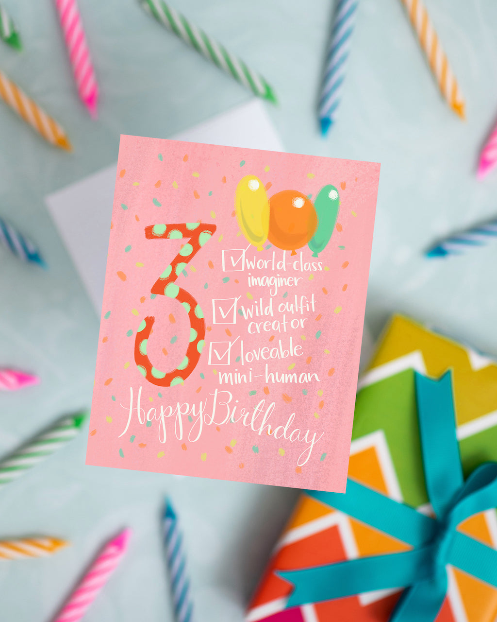 Happy Birthday List Age 3