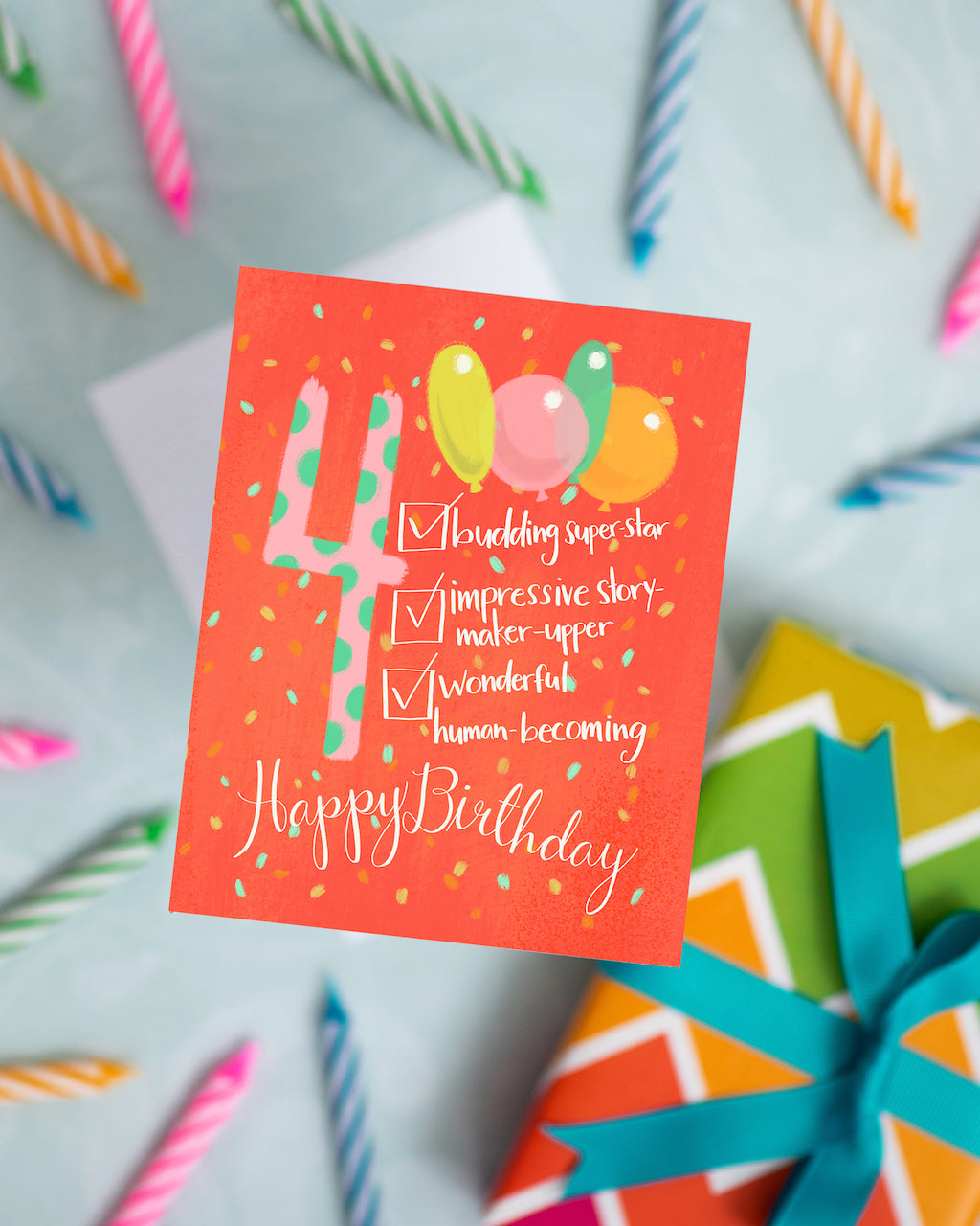 Happy Birthday List Age 4