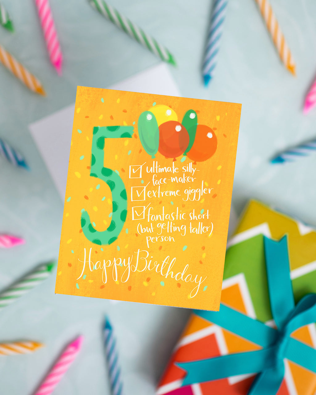 Happy Birthday List Age 5